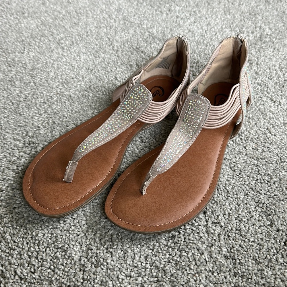 Candies Rhinestone Sandals EUC